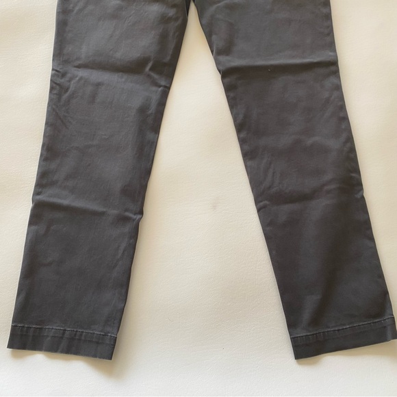 Banana Republic Men’s 36x34 (Actual 36x31.5) Fulton Skinny Chino Pants Gray - Picture 7 of 13
